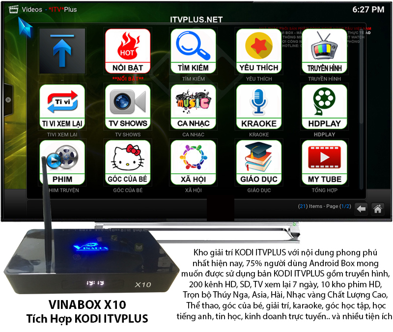 Android TIVI VINABOX